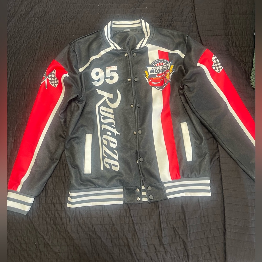Cars Lightning McQueen Jacket NWOT